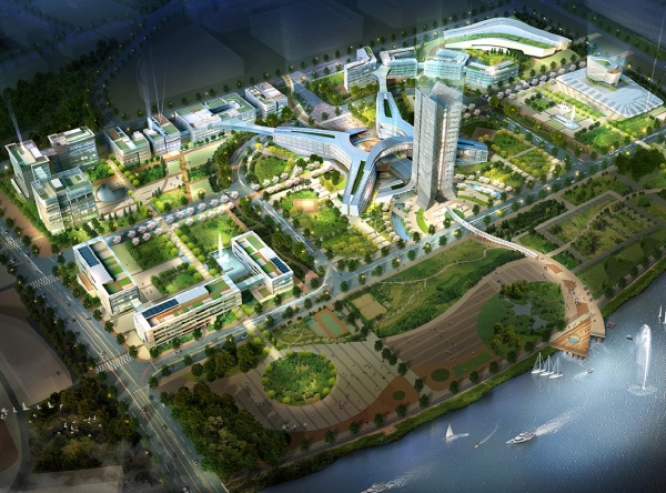 인천청라 의료복합타운 조감도. (사진=현대건설)