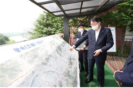 김현준 LH 사장은 1일 남양주왕숙과 하남교산 현장에서 3기 신도시 사업추진 현황을 점검했다. (사진=LH)
