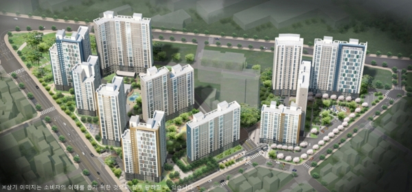 더샵 청주센트럴 조감도. (사진=포스코건설)