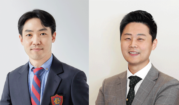 안영훈 이랜드리테일 대표이사(왼쪽)와 황성윤 이랜드이츠 대표이사. (사진=이랜드그룹) 