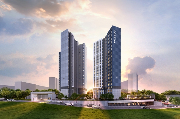 한화 포레나 수원원천 투시도. (사진=한화건설)