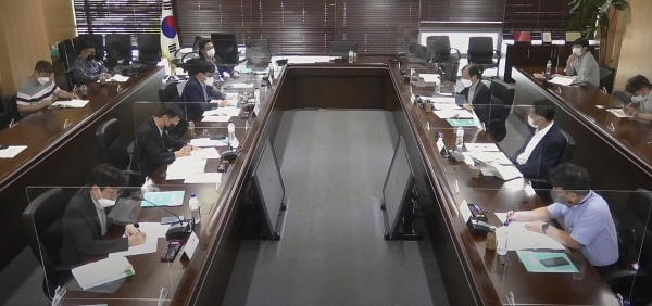 LH 조직개편안 공청회 모습. (사진=온라인 공청회 캡쳐)