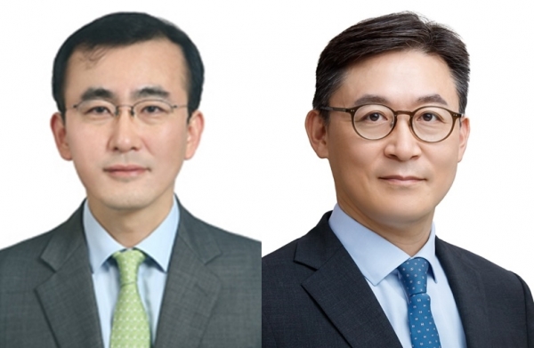 (왼쪽부터) 이세훈 금융위원회 사무처장과 권대영 금융정책국장 (사진=금융위원회)