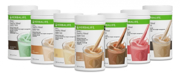 포뮬라 1 건강한 식사 제품군 (사진=한국허벌라이프)