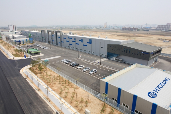 효성첨단소재 전주 탄소섬유 공장 전경. (사진=효성)