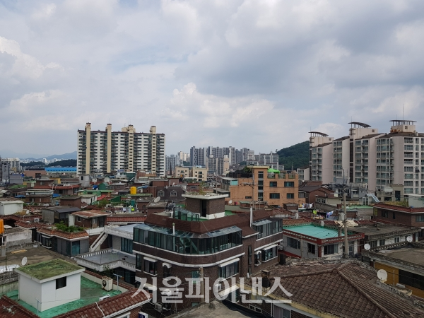 마천4구역 일대. (사진=노제욱 기자)