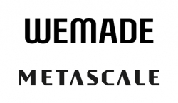 위메이드(위)와 메타스케일 CI. (사진=위메이드)