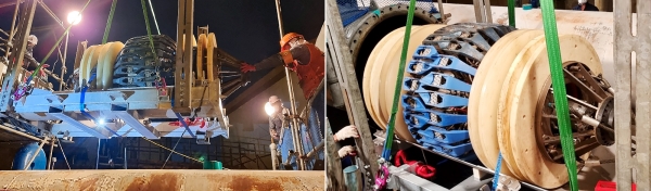 No.2 부이 해저바관 검사 (사진=SK에너지)