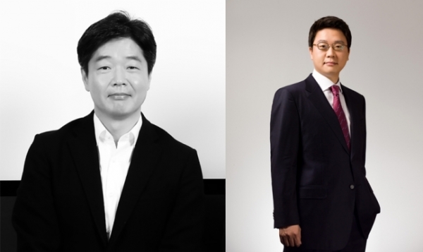 이기열 SK C&C 디지털 플랫폼총괄(왼쪽)과 이원주 커니코리아 대표. (사진=SK㈜ C&C)