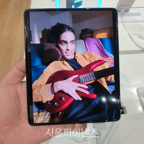 삼성전자 '갤럭시Z폴드3' (사진=이호정 기자)