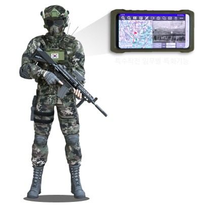 개인전장가시화체계 (사진=한화시스템)