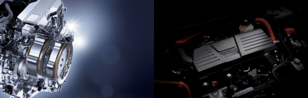  혼다 하이브리드 모터 메인 엔진과 CR-V엔진 (사진=혼다코리아)
