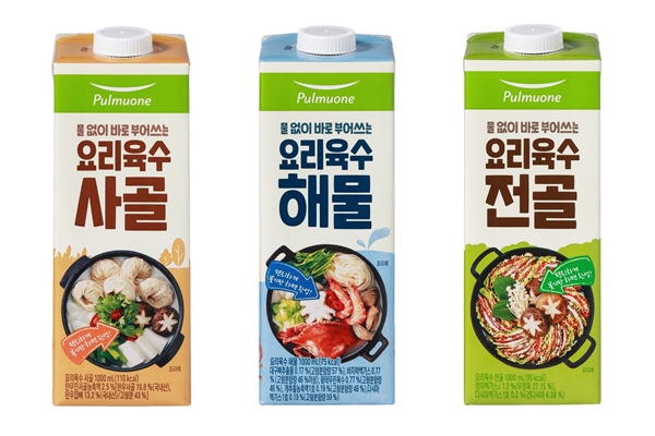 요리육수 사골·해물·전골 (사진=풀무원식품)