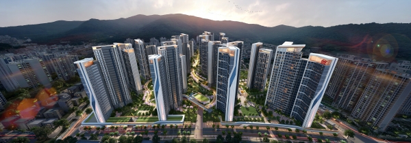 창원 회원2구역 조감도. (사진=현대엔지니어링)