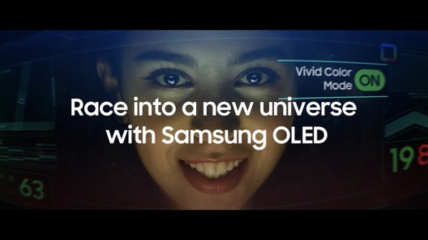 삼성디스플레이가 제작한 노트북용 OLED 홍보 영상 캡처 (사진=삼성디스플레이)