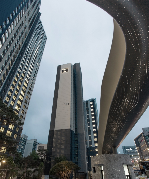 디에이치 반포 라클라스 입구 전경. (사진=현대건설)