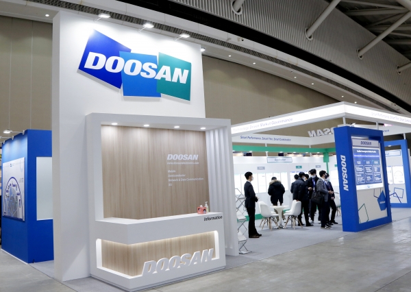 2020 KPCA Show에 참여한 ㈜두산 (사진=㈜두산)