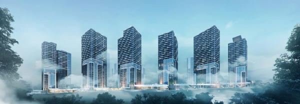 마천4구역 조감도. (사진=현대건설)