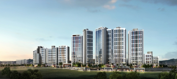 힐스테이트 대연 센트럴 투시도. (사진=현대엔지니어링)