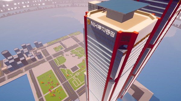 NH투자증권 메타버스 플랫폼 이미지. (사진=)