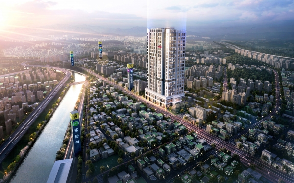 답십리역 지웰에스테이트 조감도. (사진=신영건설)