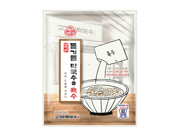 고기리 들기름막국수용 육수 (사진=오뚜기)