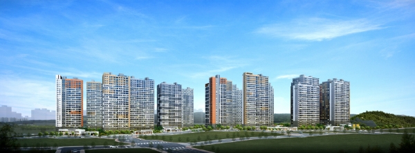 리더스시티 투시도. (사진=계룡건설)