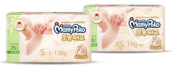 마미포코 저체중 신생아 전용 기저귀 (사진=엘지유니참)
