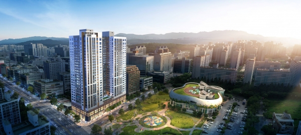 고양 화정 루미니 조감도. (사진=롯데건설)