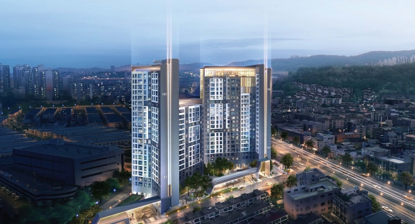 금천구 대도연립 소규모재건축정비사업 조감도. (사진=금호건설)