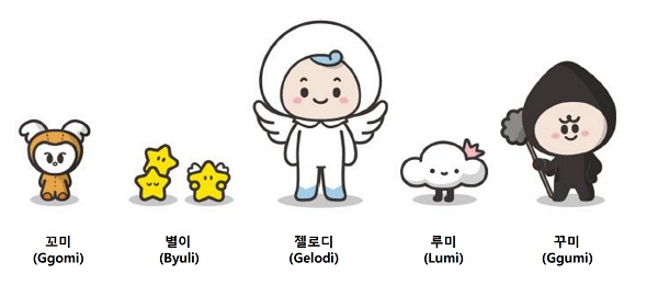 동양생명 패밀리 캐릭터. (사진=동양생명)