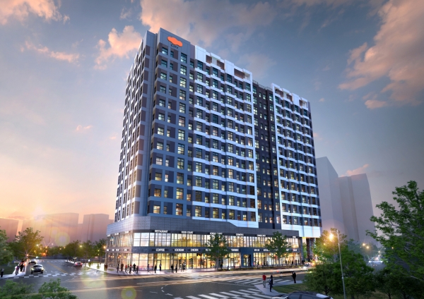 e편한세상 시티 풍무역 투시도. (사진=DL이앤씨)