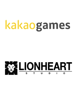 카카오게임즈(위)와 라이온하트 스튜디오 CI. (사진=카카오게임즈)