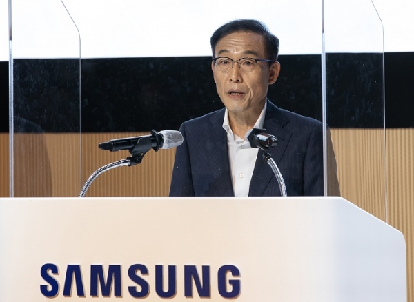 11월 1일 삼성전자 수원 디지털시티에서 열린 삼성전자 창립 52주년 기념식 모습 (사진=삼성전자)