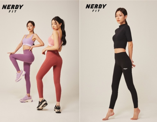 애슬레저 라인 널디핏 화보 (사진=에이피알)