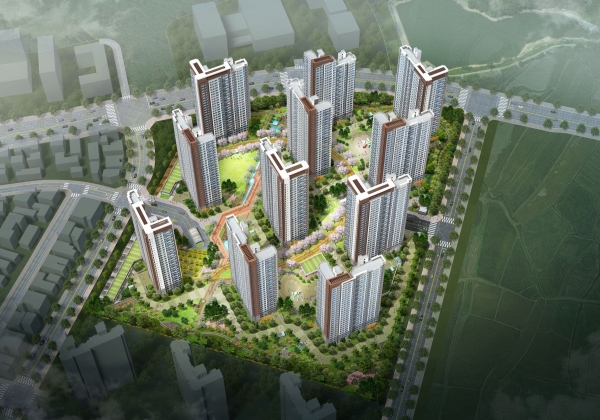 평택화양 휴먼빌 퍼스트시티 조감도. (사진=일신건영)
