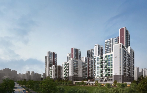 부산 에코델타시티 한양수자인 투시도. (사진=한양)