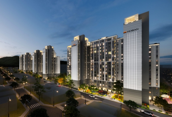 부천 삼익아파트 5동 가로주택정비사업 조감도. (사진=호반건설)