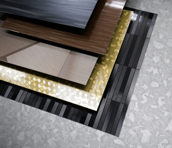 동국제강의 프리미엄 컬러강판 제품 예시. (사진=동국제강)