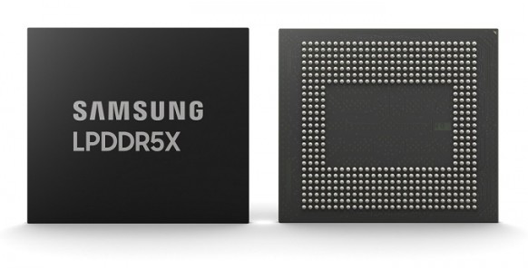 삼성전자 차세대 모바일 D램 'LPDDR5X' (사진=삼성전자)