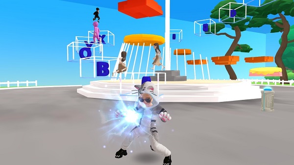 메타버스 소통프로그램.(사진=교보증권)