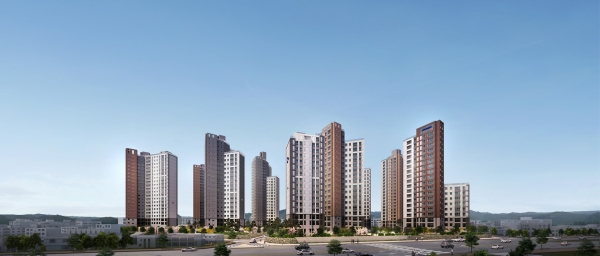 창원 두산위브 더센트럴 투시도. (사진=두산건설)