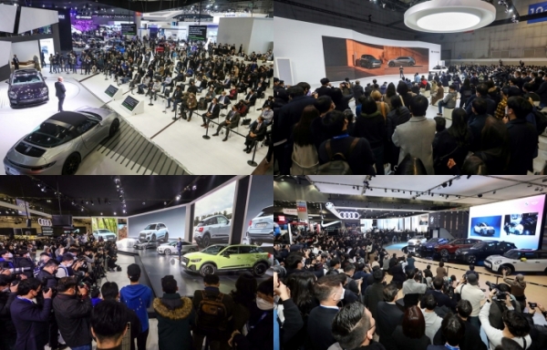 2021 서울모빌리티쇼 프레스데이 전경 (사진= 서울모빌리티쇼 조직위)