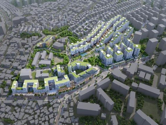 서울 용산구 한남2구역 재정비촉진구역 조감도. (사진=서울시)