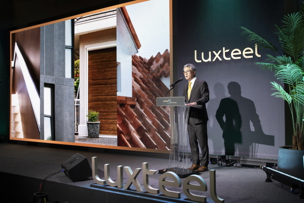 장세욱 부회장이 기자간담회에서 발언하고 있다. (사진=동국제강)