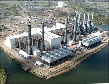 미국 린덴 코제너레이션 발전소 전경 (사진=한화임팩트)