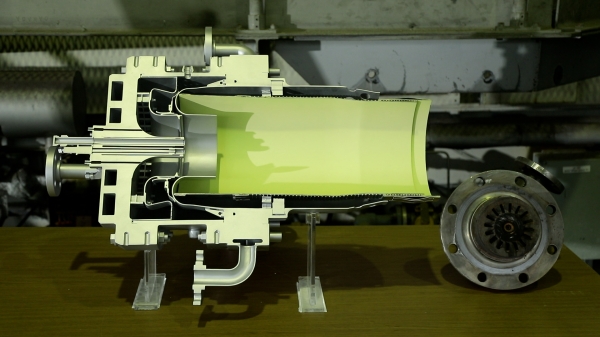 한화임팩트의 수소 연소기 (사진=한화임팩트)