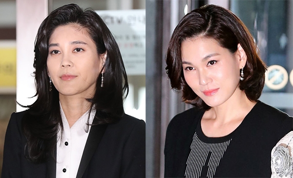 이부진 호텔신라 사장(왼쪽)과 이서현 삼성복지재단 이사장.(사진=각사)