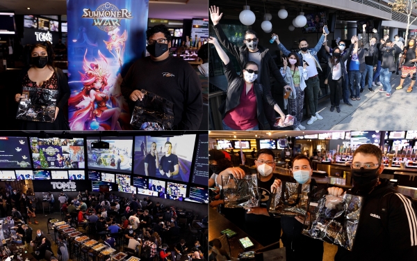 컴투스 '서머너즈 워' LA 밋업 현장 사진. (사진=컴투스)