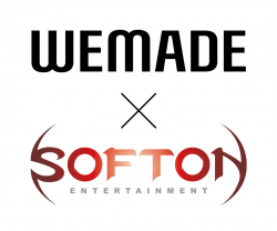 위메이드(위)와 소프톤 로고. (사진=위메이드)